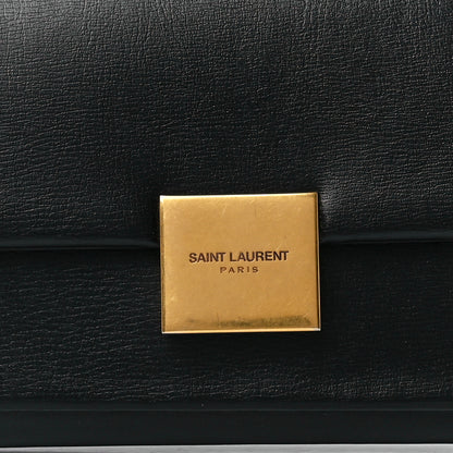Saint Laurent Calfskin Bellechasse Flap Clutch Wallet Black 8 of 11