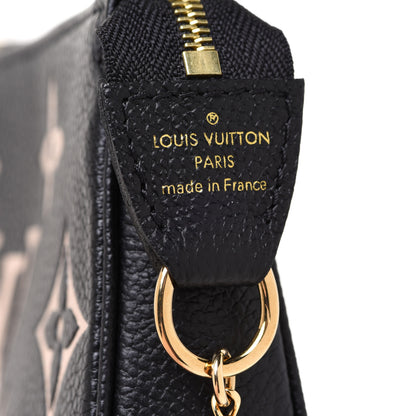 Louis Vuitton Empreinte Monogram Giant Mini Pochette Accessories Black 7 of 7