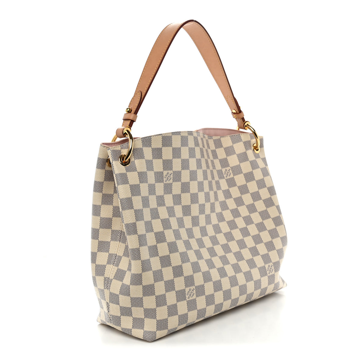 Damier Azur Graceful PM Rose Ballerine