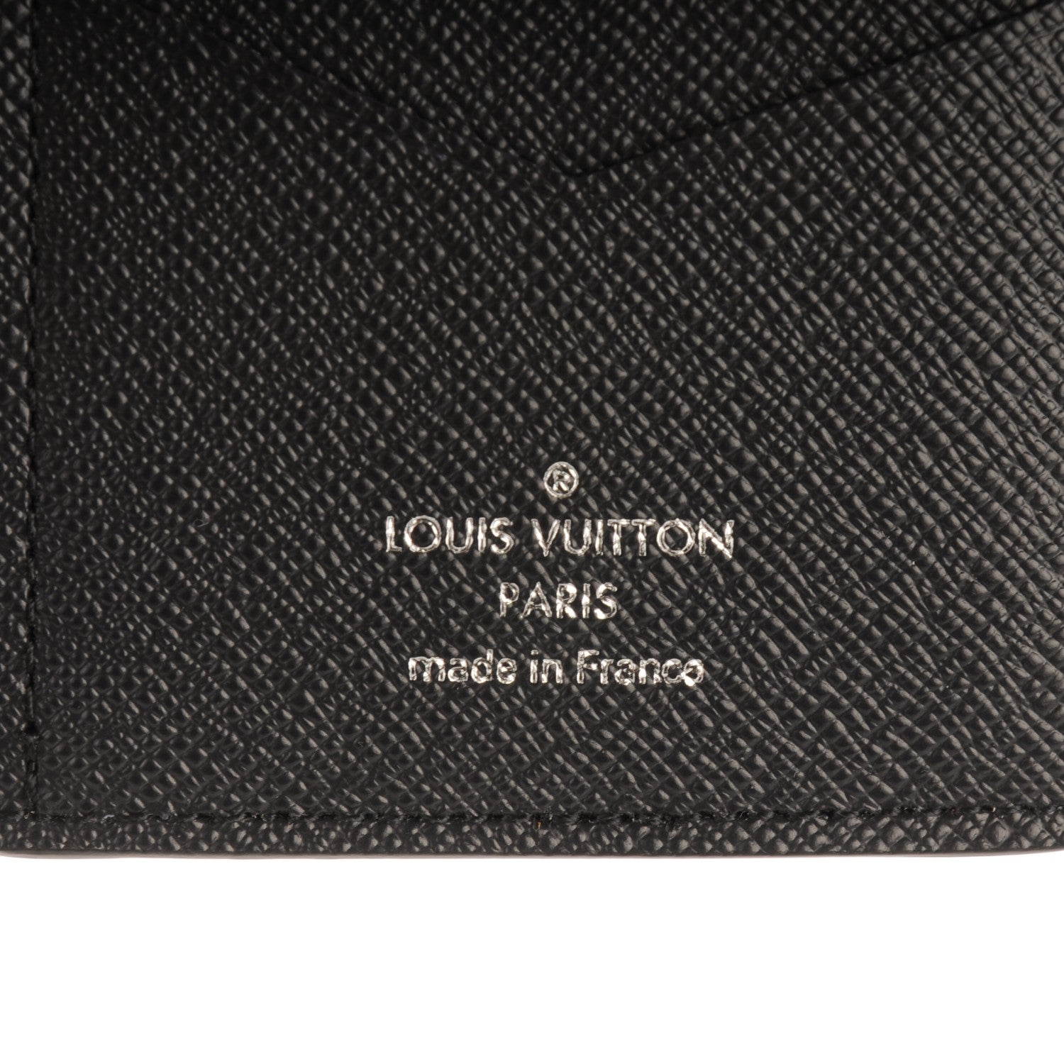 Louis Vuitton Savane Monogram Chapman Rhinoceros Pocket Organizer Encre 6 of 7