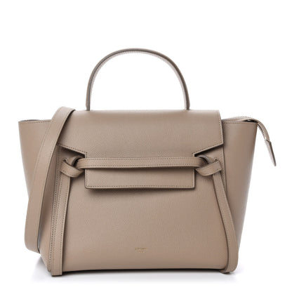 Celine Grained Calfskin Micro Belt Bag Light Taupe 1 of 12