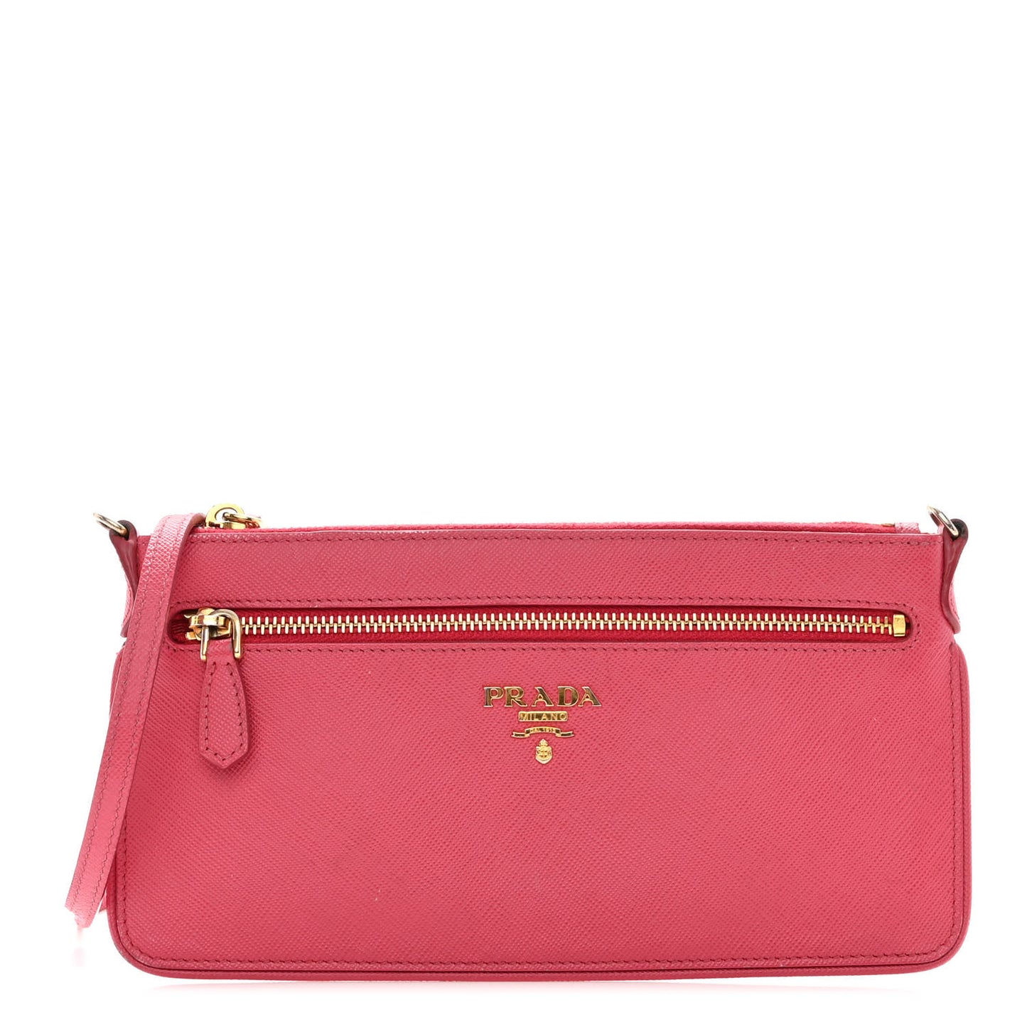 Saffiano Lux Crossbody Bag Peonia