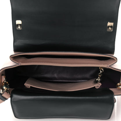 Bulgari Calfskin Serpenti Viper Top Handle Bag Beige 5 of 12