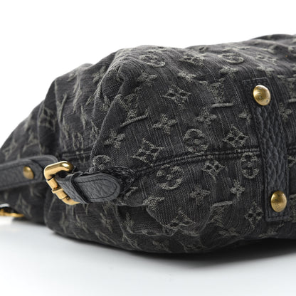 Louis Vuitton Denim Neo Cabby GM Black 8 of 12