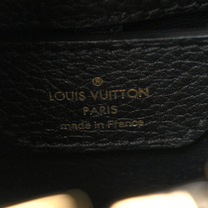 Louis Vuitton Taurillon Mechanical Flowers Capucines BB Black 7 of 10