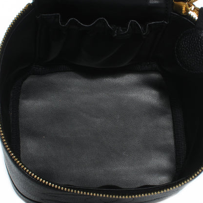 Chanel Caviar Cosmetic Vanity Bag Black 5 of 8