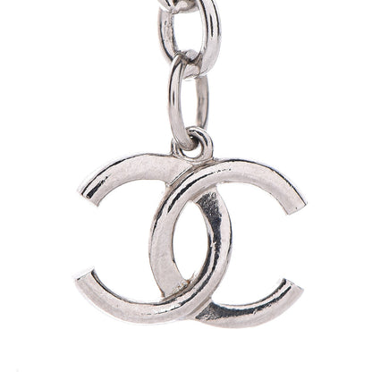 Chanel Plexiglass Pearl CC Padlock Bracelet Silver 7 of 7