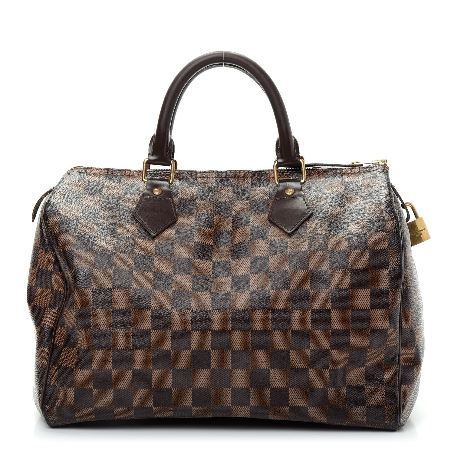 Louis Vuitton Damier Ebene Speedy 30 1 of 12