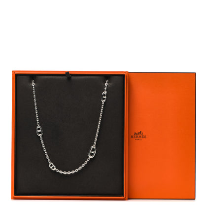 Hermes Sterling Silver Farandole Necklace 120 5 of 5