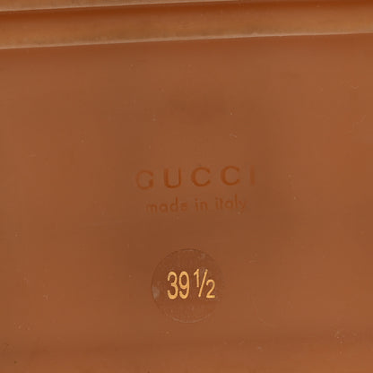Gucci Monogram Jumbo GG Angelina Platform 55mm Slide Sandals 39.5 Beige Perfect Pink 7 of 10