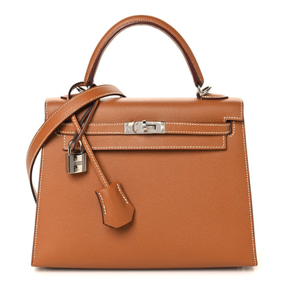 Hermes Epsom Kelly Sellier 25 Gold 1 of 12