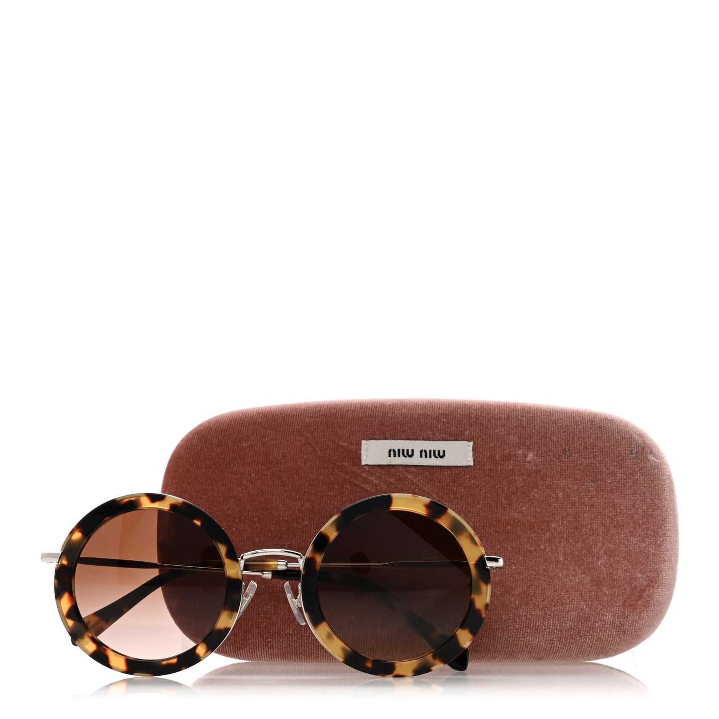 Round Sunglasses SMU59U Tortoise