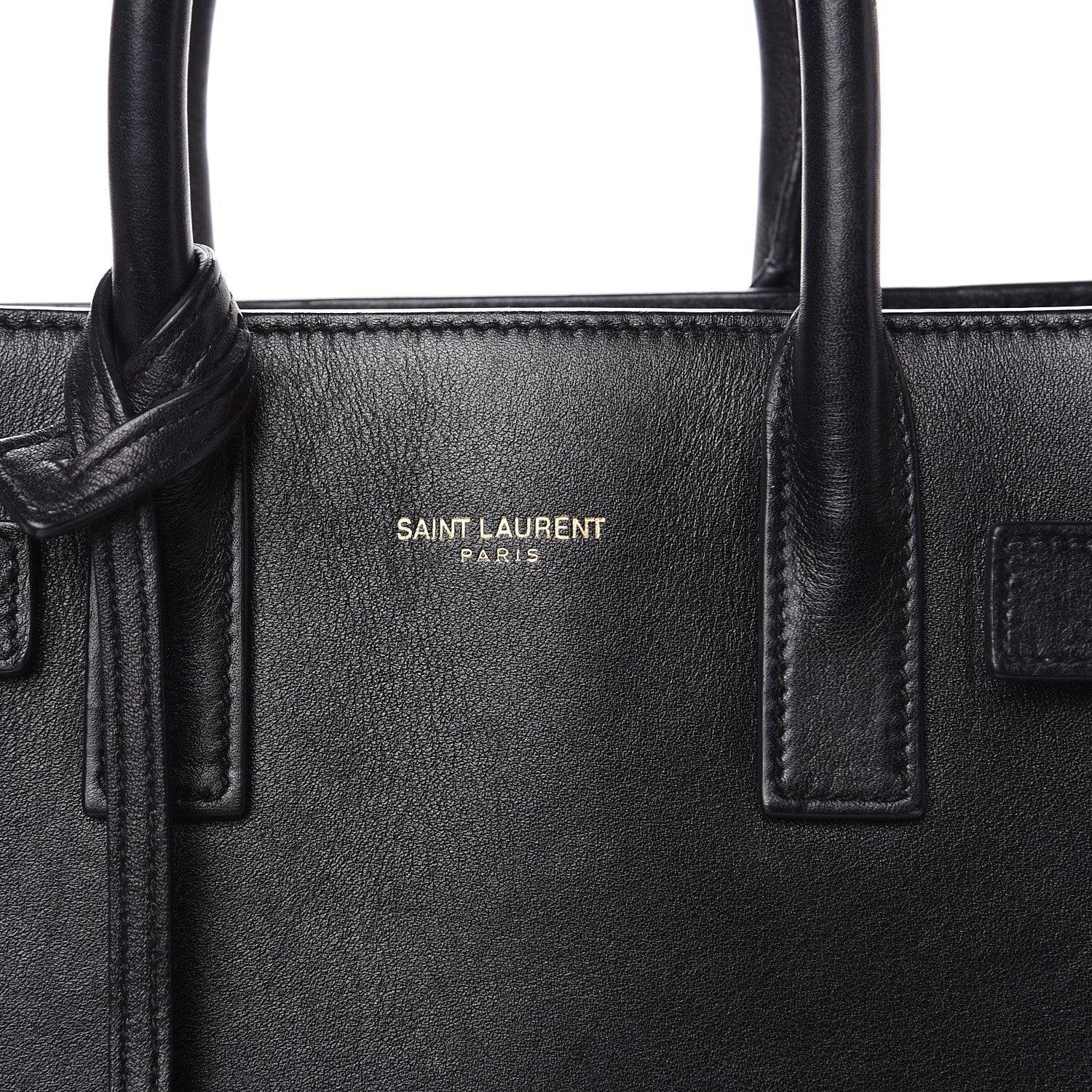 Saint Laurent Calfskin Nano Sac De Jour Black 6 of 16