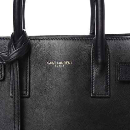 Saint Laurent Calfskin Nano Sac De Jour Black 6 of 16