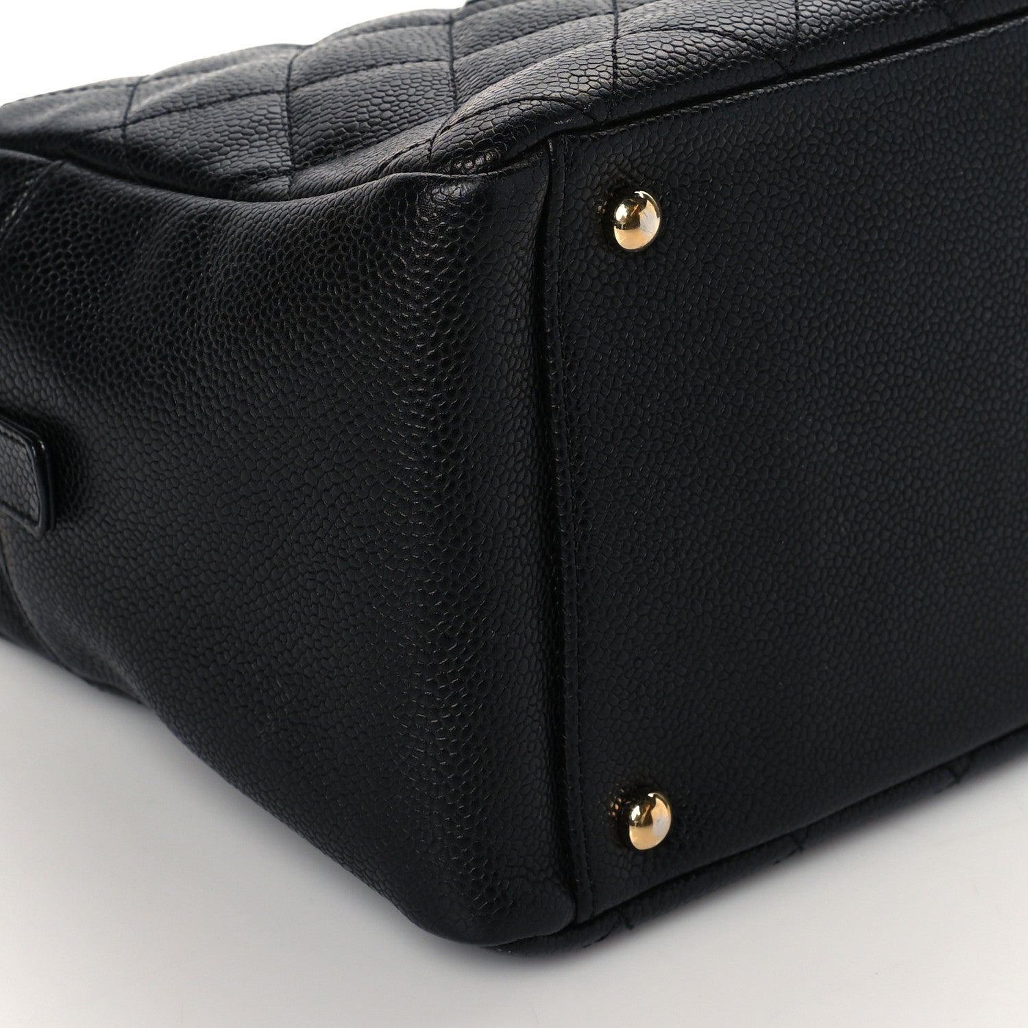 Chanel Caviar Quilted Petit Timeless Tote PTT Black 9 of 10