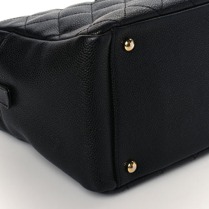 Chanel Caviar Quilted Petit Timeless Tote PTT Black 9 of 10