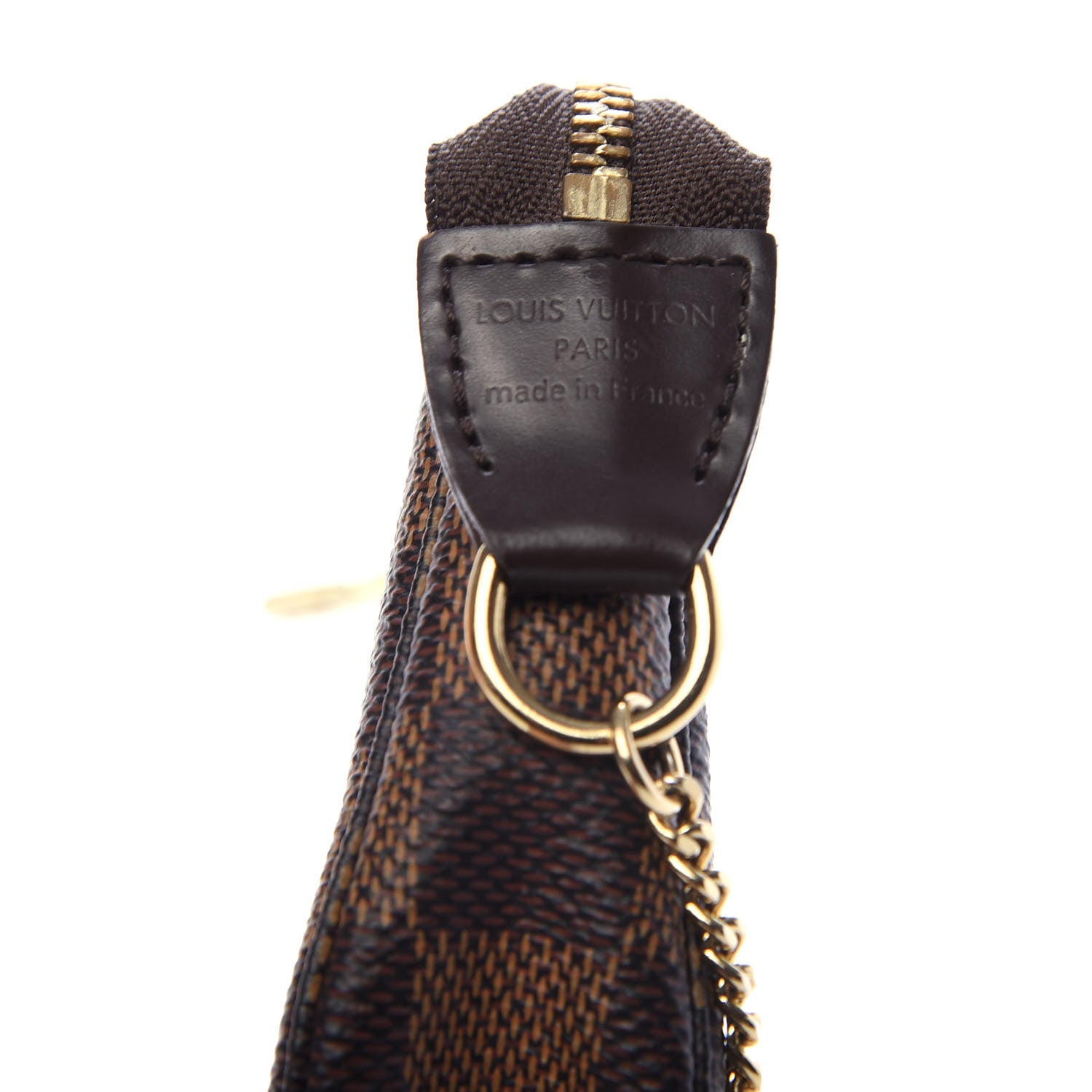 Louis Vuitton Damier Ebene Mini Pochette Accessories 8 of 11