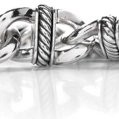 David Yurman Sterling Silver Madison Link Chain Necklace 6 of 6