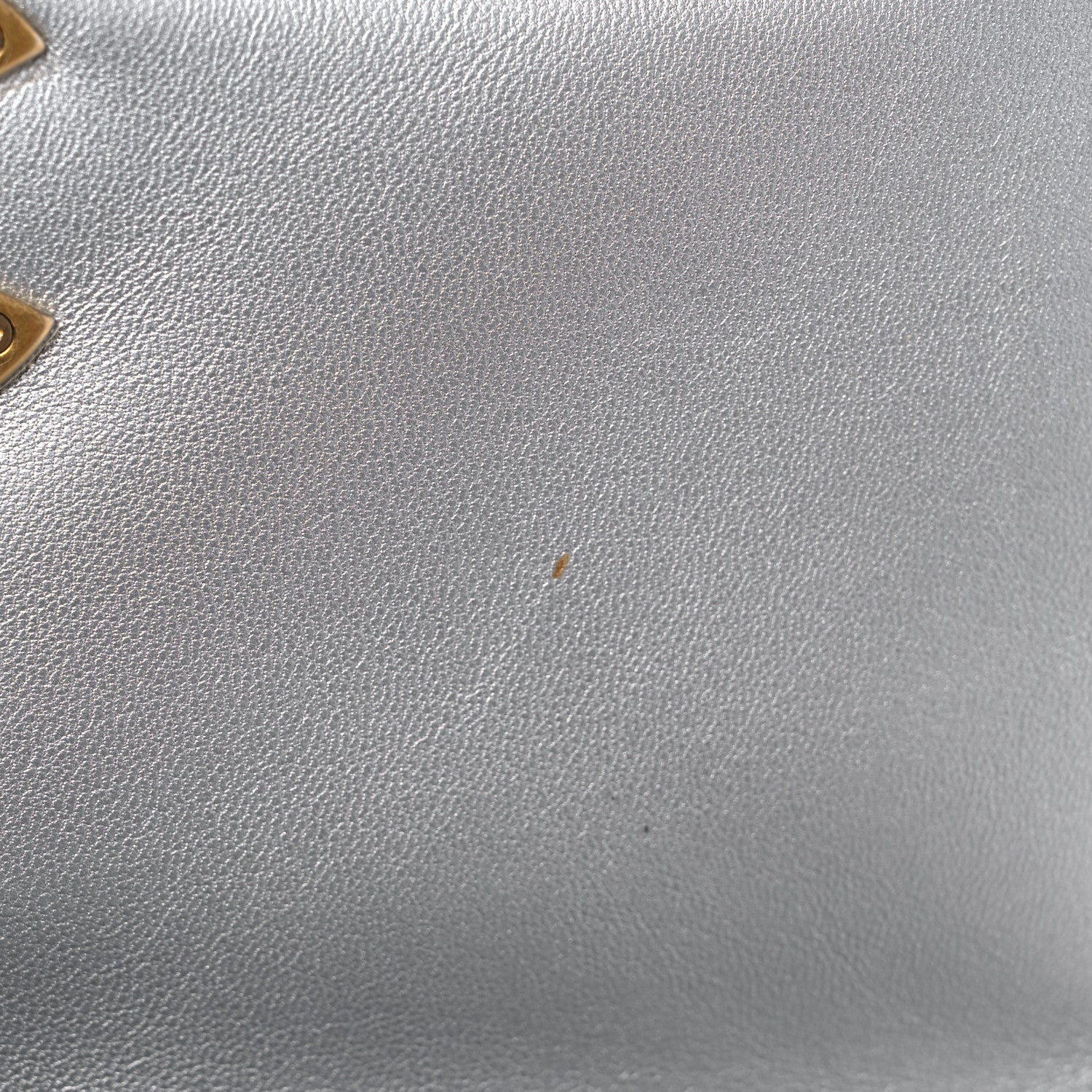 Chanel Metallic Goatskin Quilted Medium Chanel 19 Flap Silver 10 of 10