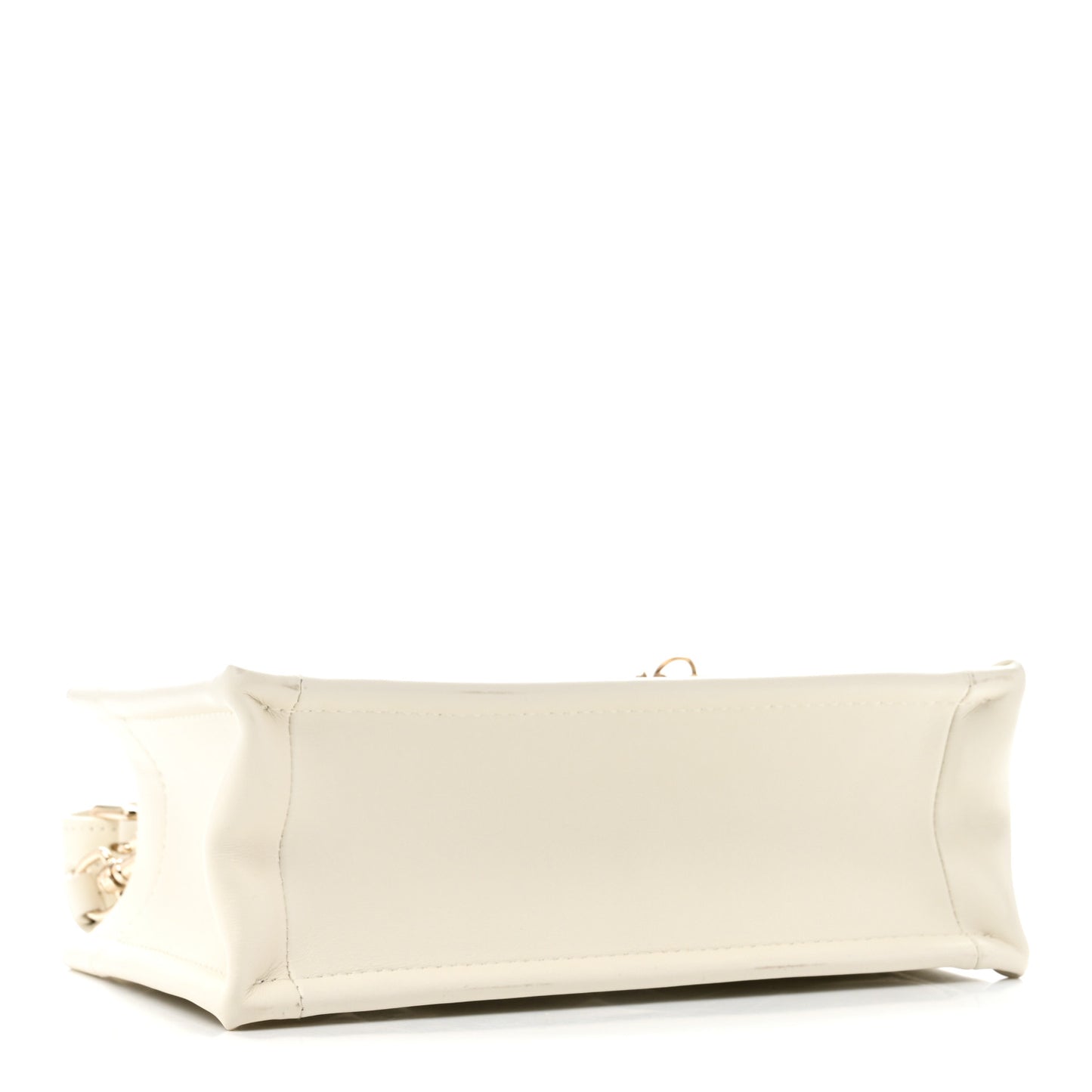 Calfskin Macrocannage Mini Book Tote Latte