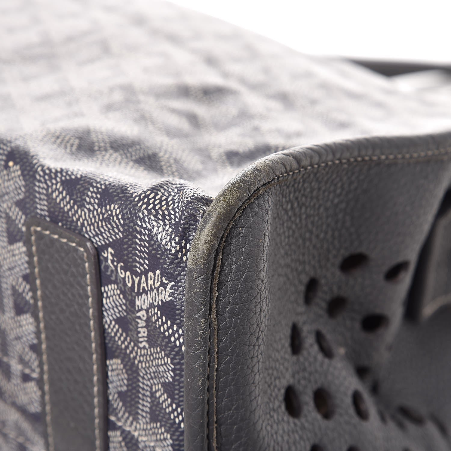 Goyard Goyardine Sac Hardy Pet Carrier PM Grey 15 of 15