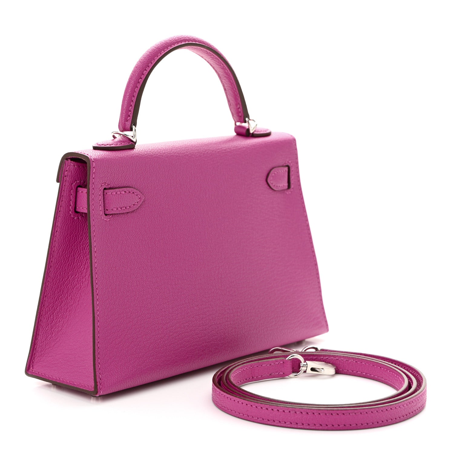 Hermes Chevre Mysore Mini Kelly Sellier 20 Magnolia 3 of 11