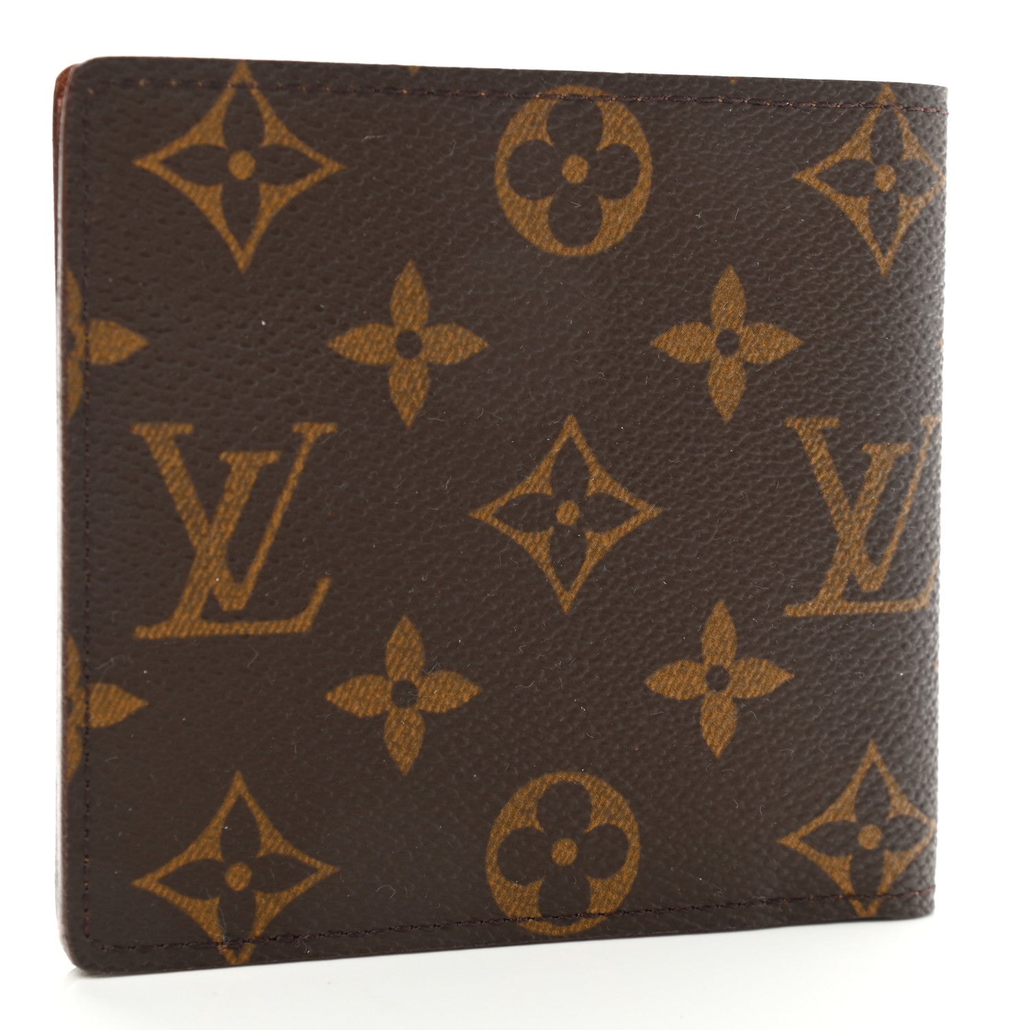 Louis Vuitton Monogram Billfold Wallet 4 Credit Card Slots 3 of 10