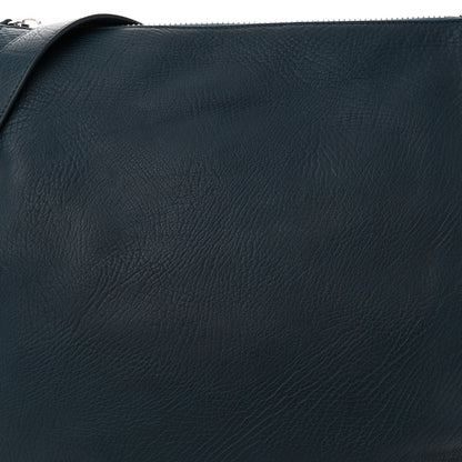 Burberry Calfskin Medium Knight Bag Navy 7 of 9
