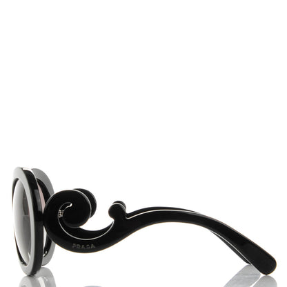 Prada Baroque Sunglasses SPR 27N Black 2 of 6