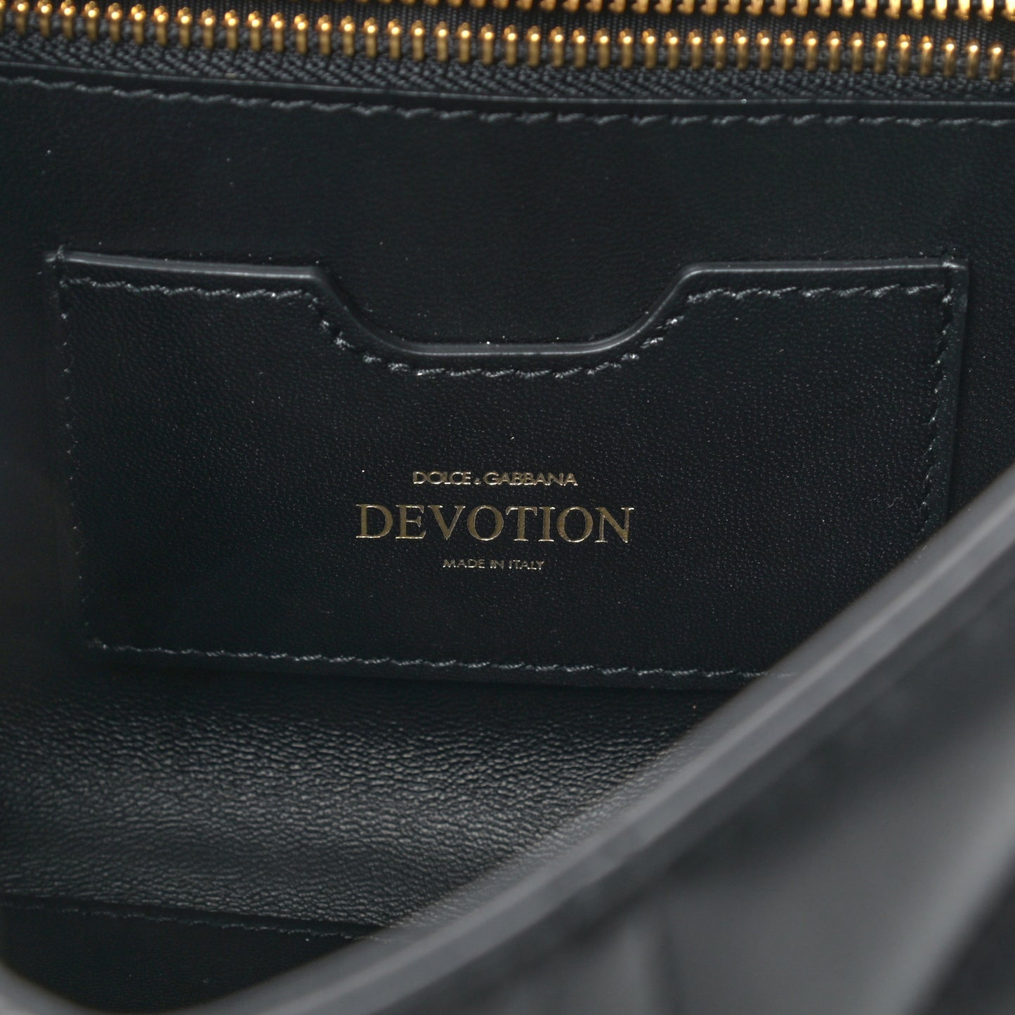 Lambskin Devotion Shoulder Bag Black