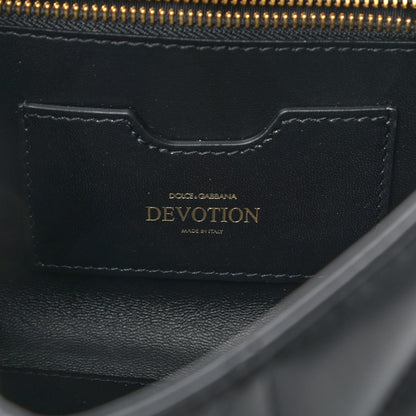 Dolce & Gabbana Lambskin Devotion Shoulder Bag Black 5 of 11