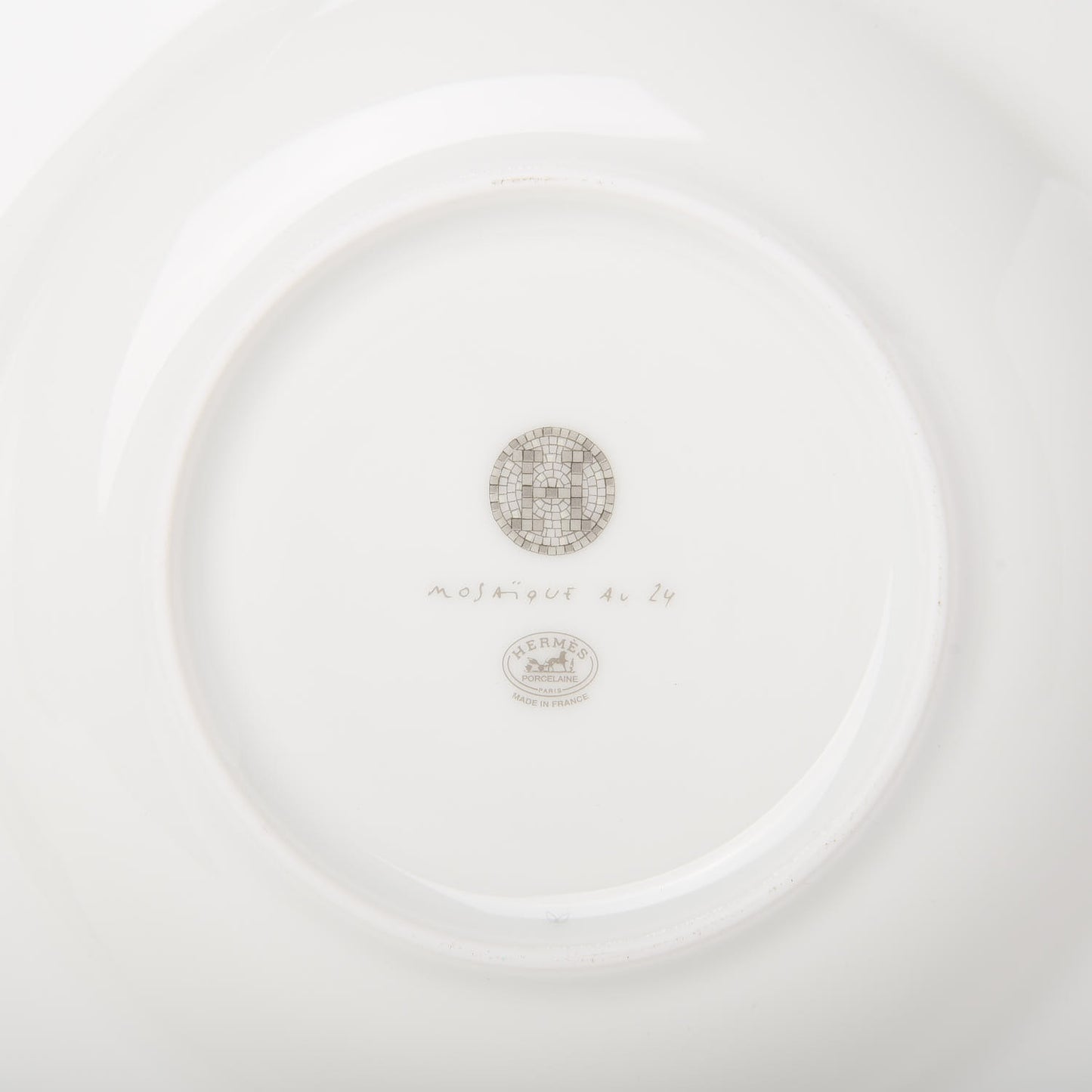 Porcelain Mosaique Au 24 Platine Soup Bowl Set of 2