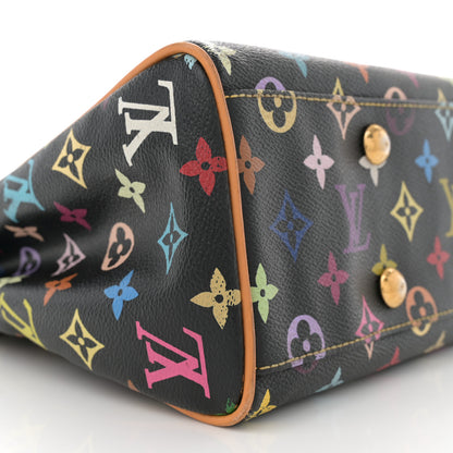 Louis Vuitton Monogram Multicolor Aurelia MM Black 8 of 12