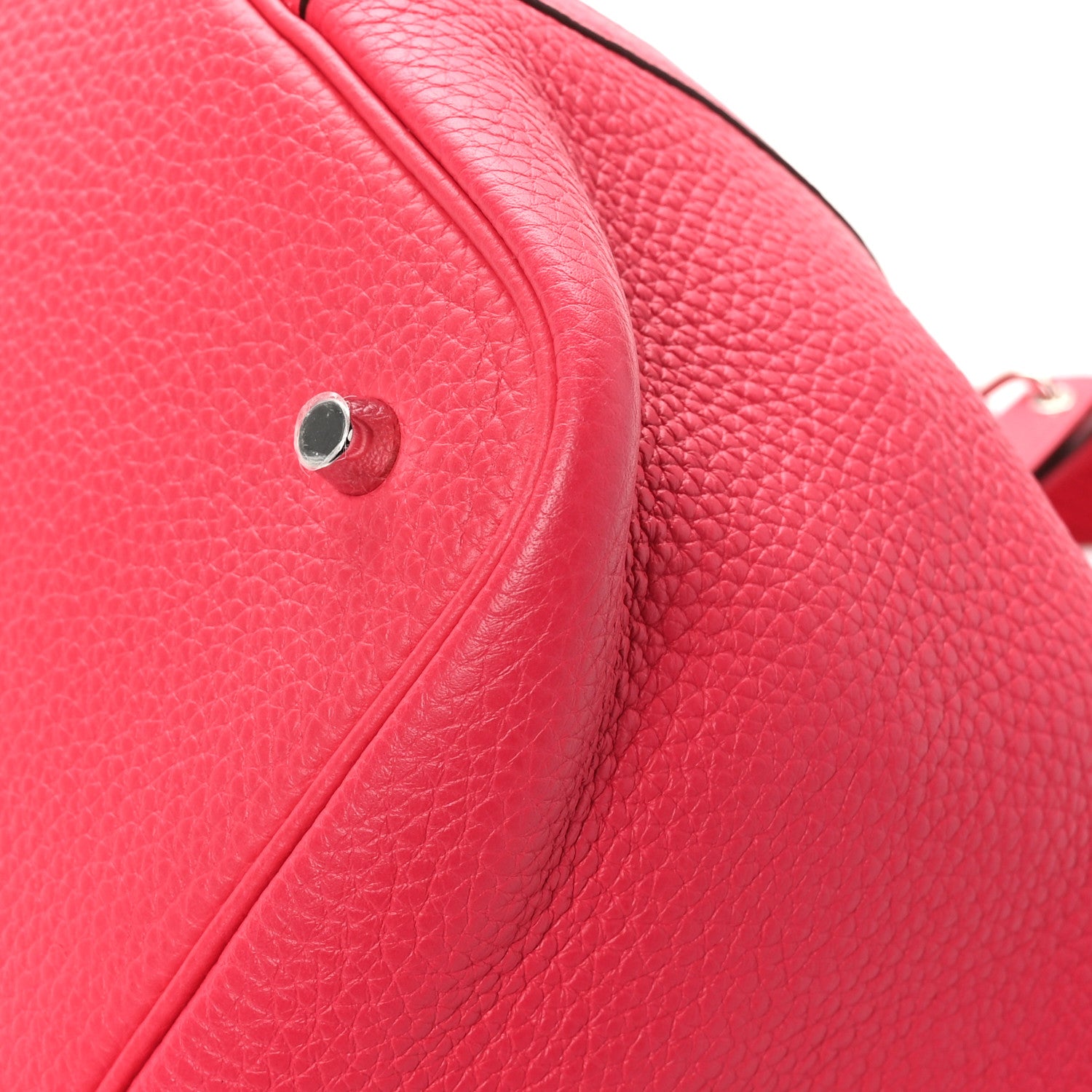 Hermes Taurillon Clemence Picotin Lock 22 MM Rose Extreme 10 of 12