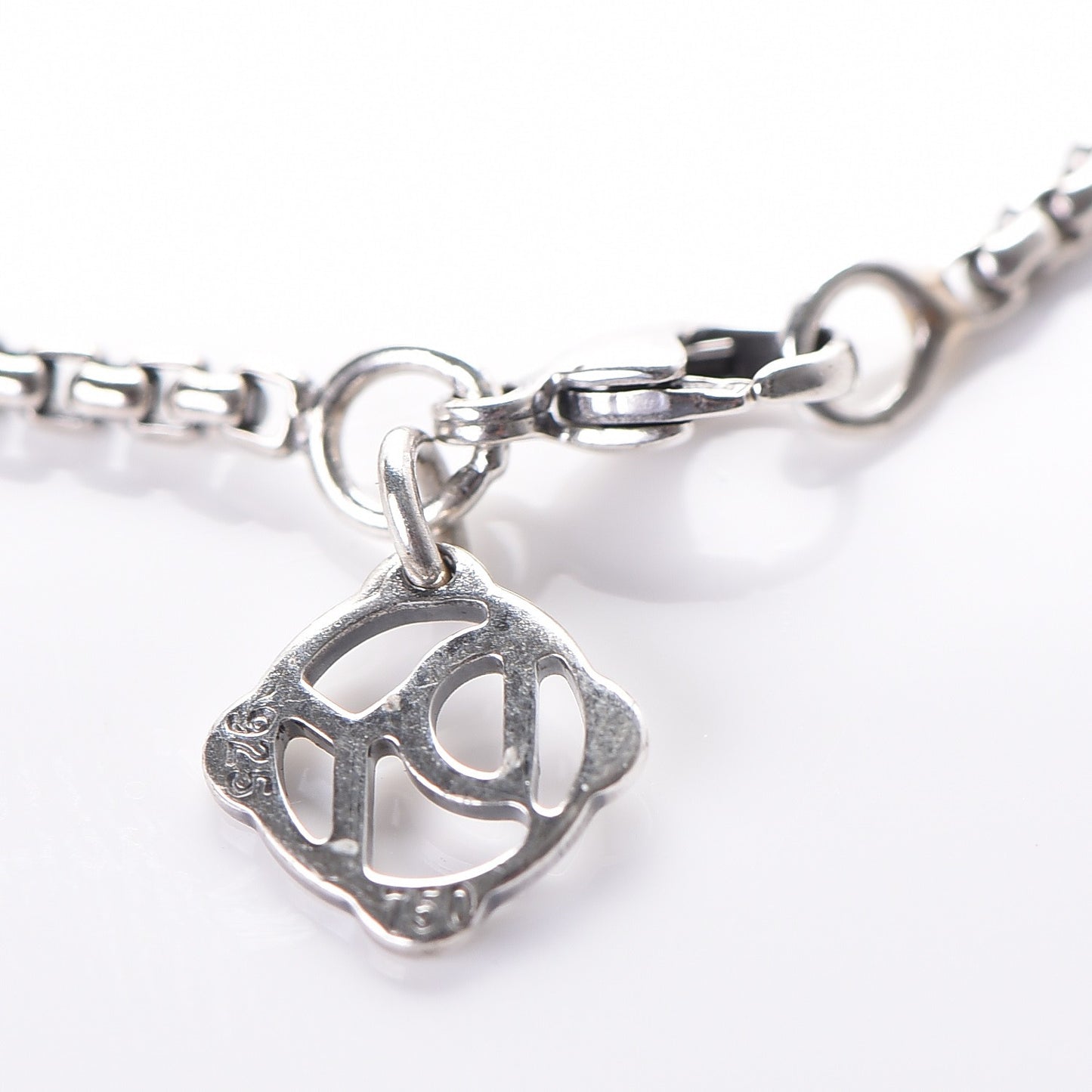 Sterling Silver 18K Diamond Petite Pave Necklace