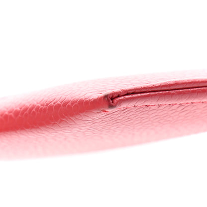 Chanel Caviar Timeless CC Card Holder Dark Red 8 of 8