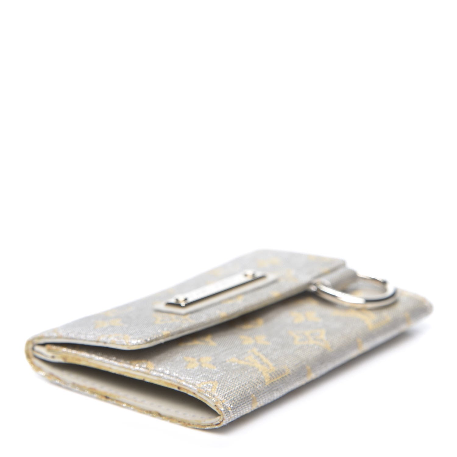 Louis Vuitton Mini Lin Shine Porte-Monnaie Wallet 3 of 9