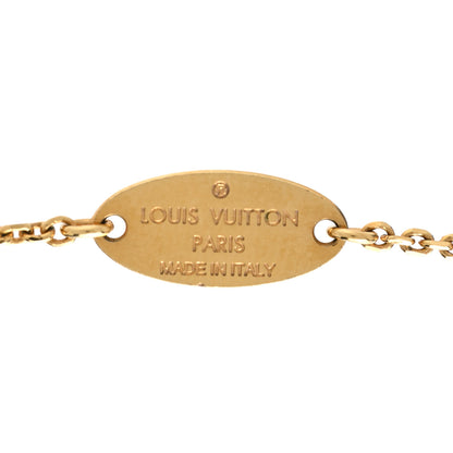 Louis Vuitton Brass Vendome Necklace Gold 6 of 6