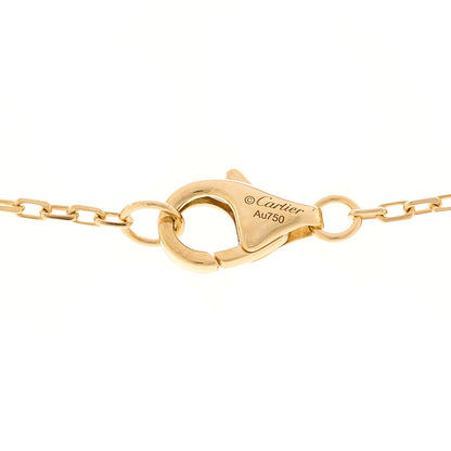 Cartier 18K Yellow Gold Diamond Juste Un Clou Paved Pendant Necklace 4 of 5