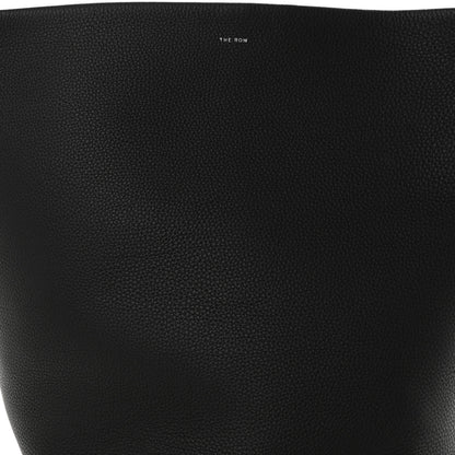The Row Grained Calfskin Large N/S Park Tote Black 8 of 10
