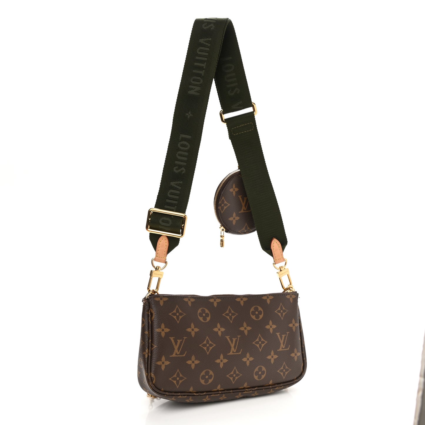 Monogram Multi Pochette Accessories Kaki