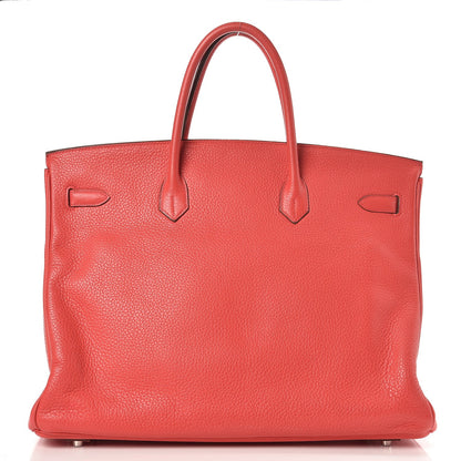 Hermes Taurillon Clemence Birkin 40 Bougainvillea 4 of 39