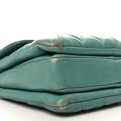 Chanel Lambskin Quilted Small Trendy CC Flap Dual Handle Bag Green 10 of 14
