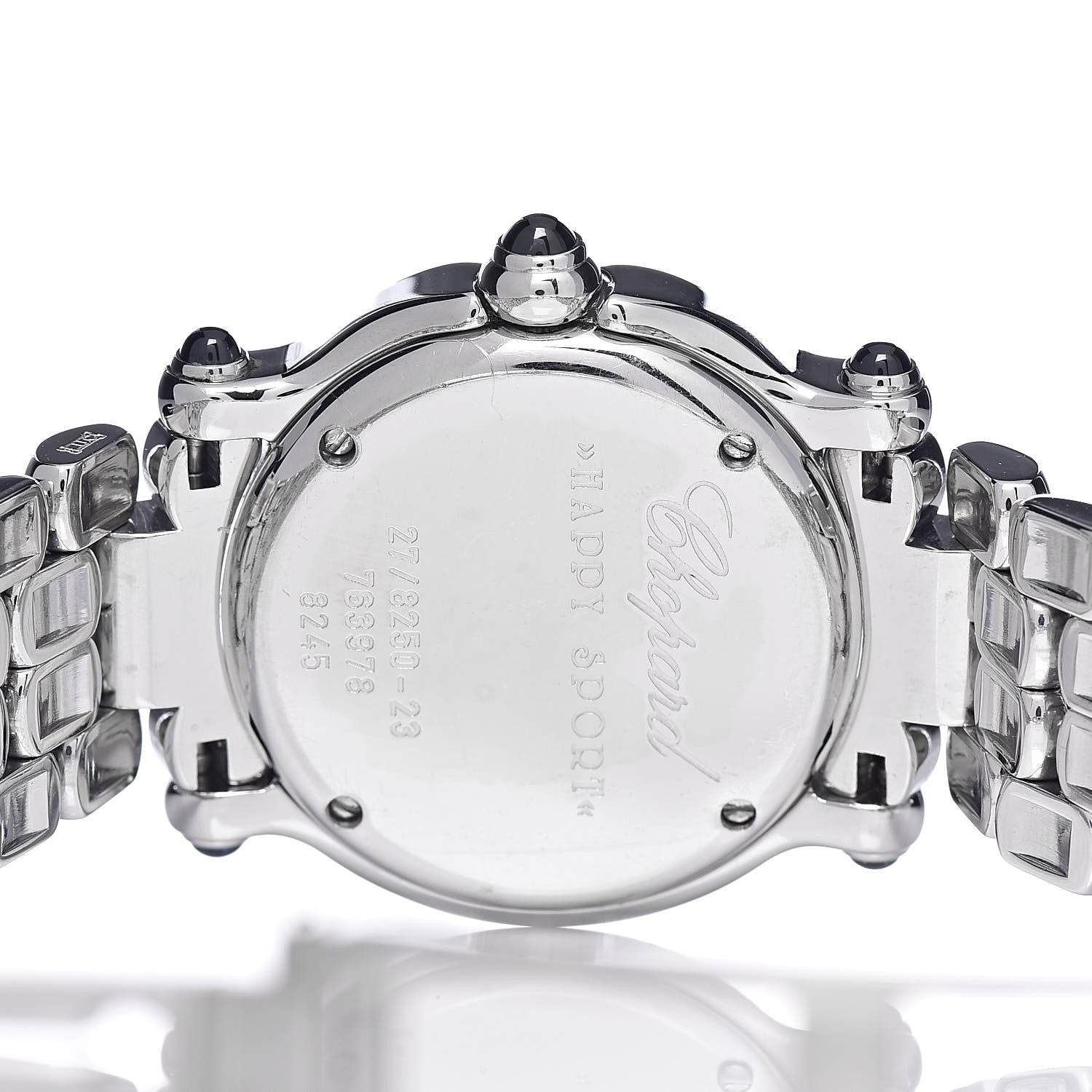 Chopard Stainless Steel 5 Diamond 26mm Happy Sport Quartz Watch 5 of 6