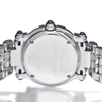 Chopard Stainless Steel 5 Diamond 26mm Happy Sport Quartz Watch 5 of 6