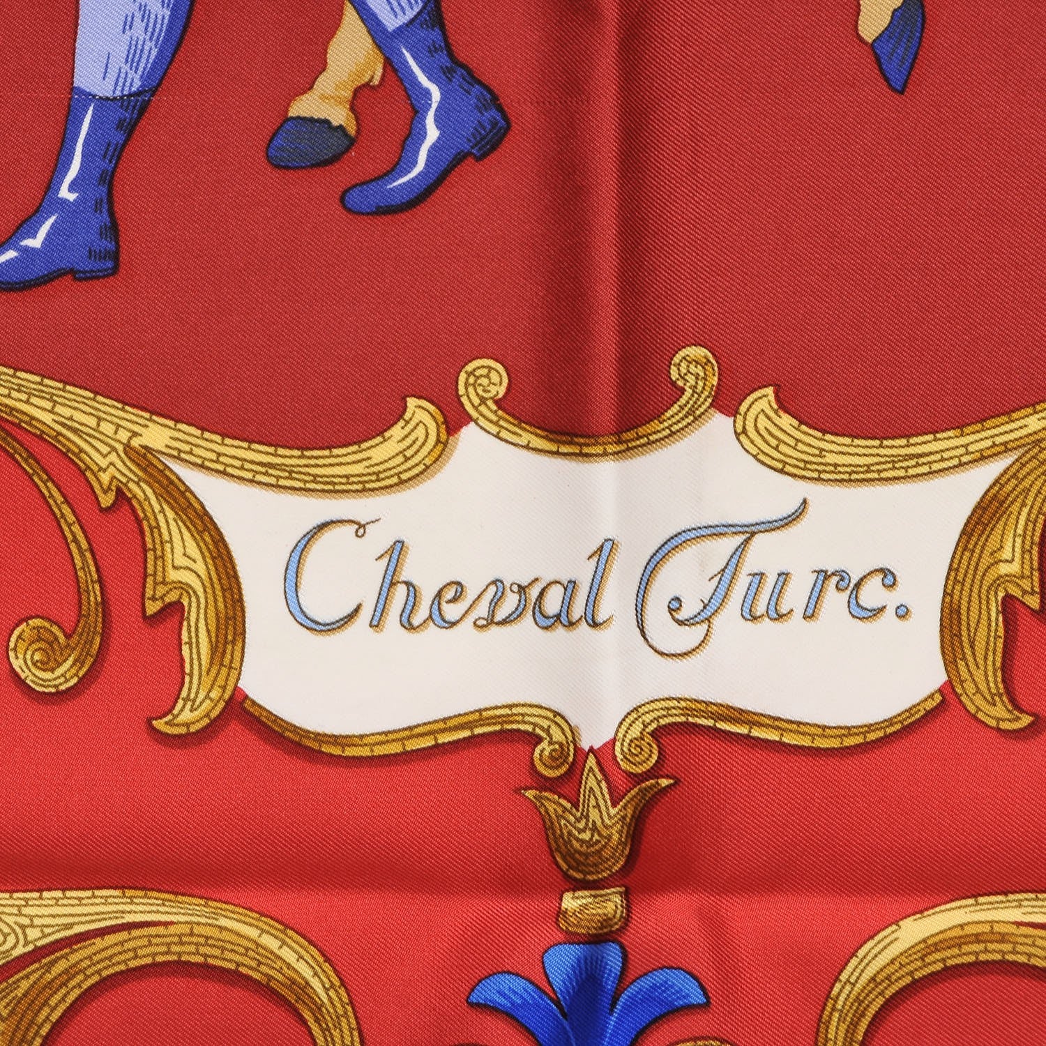 Hermes Silk Cheval Turc Scarf 90 3 of 9