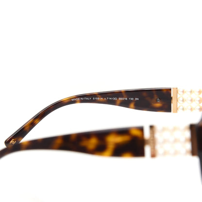 Chanel Perle Pearl Sunglasses 5159-H Tortoise 6 of 7