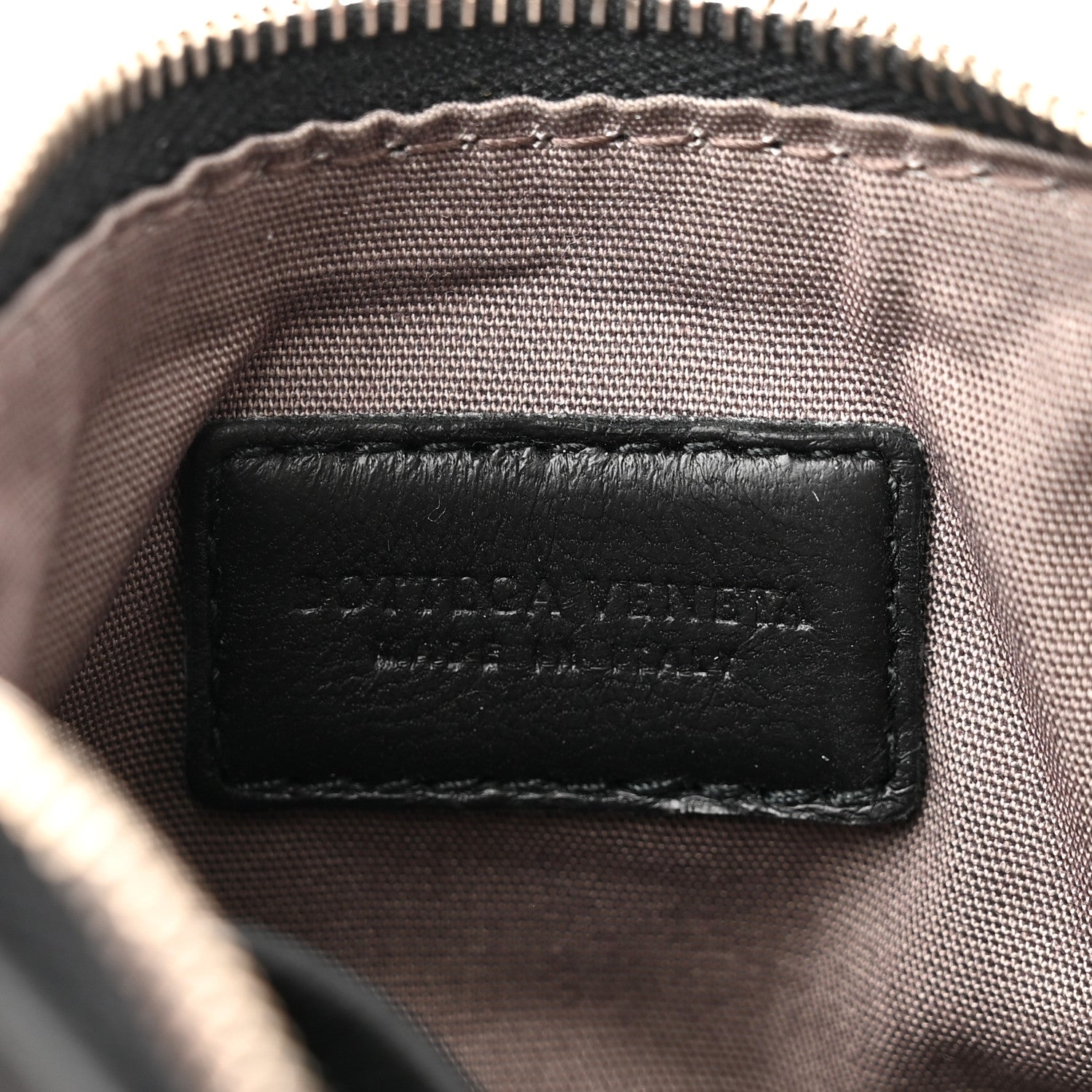 Bottega Veneta Nappa Intrecciato Key Holder Black 6 of 7