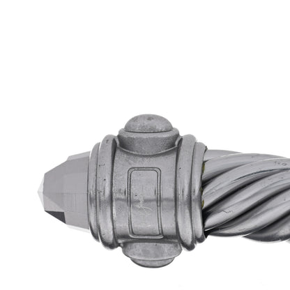 David Yurman Aluminum 10mm Cable Renaissance Bracelet Grey 4 of 4