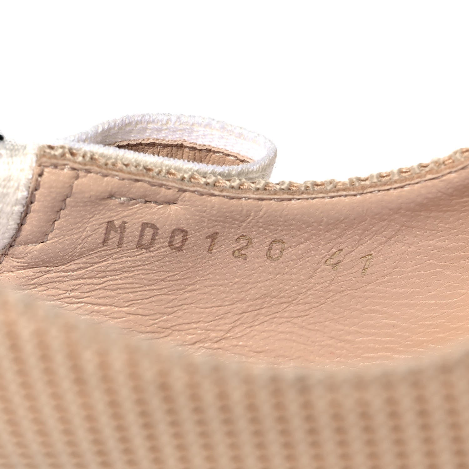 Christian Dior Technical Canvas Ribbon J'Adior Slingback 100mm Pumps 41 Powder Nude 8 of 8
